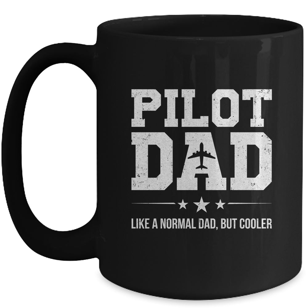 Funny Pilot Dad Fathers Day For Airplane And Aviation Lover Mug | siriusteestore