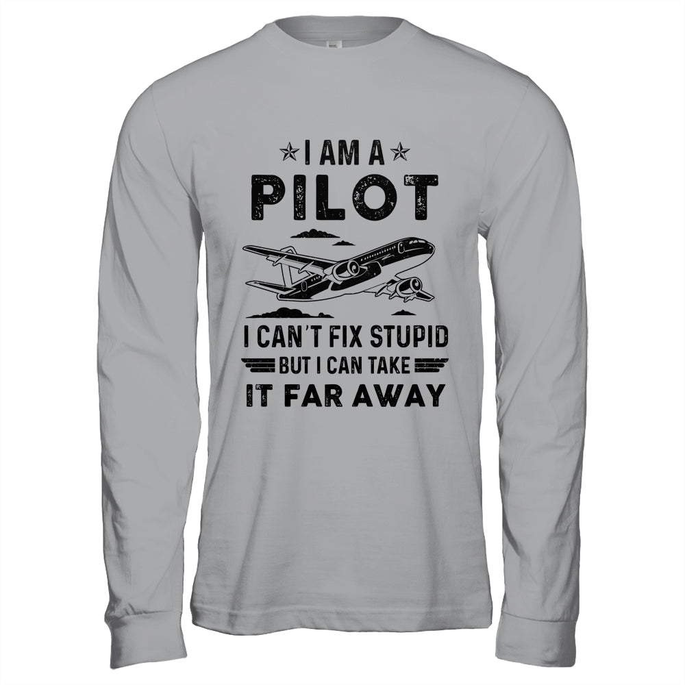 Funny Pilot Design For Men I Am A Pilot Aircraft Airplane Shirt & Hoodie | siriusteestore