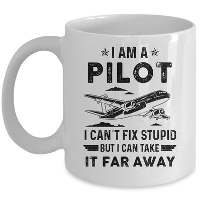 Funny Pilot Design For Men I Am A Pilot Aircraft Airplane Mug | siriusteestore