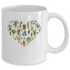 Funny Plant Lover Art For Men Women Garden Gardening Heart Mug | siriusteestore