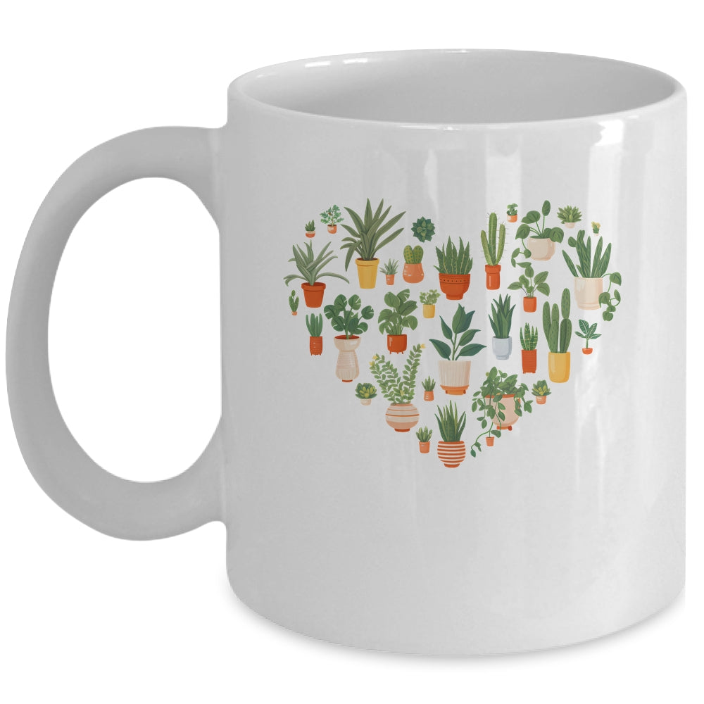 Funny Plant Lover Art For Men Women Garden Gardening Heart Mug | siriusteestore