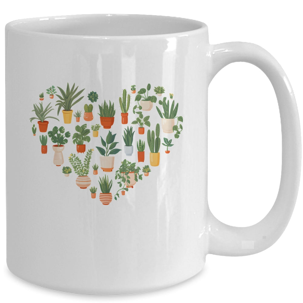 Funny Plant Lover Art For Men Women Garden Gardening Heart Mug | siriusteestore