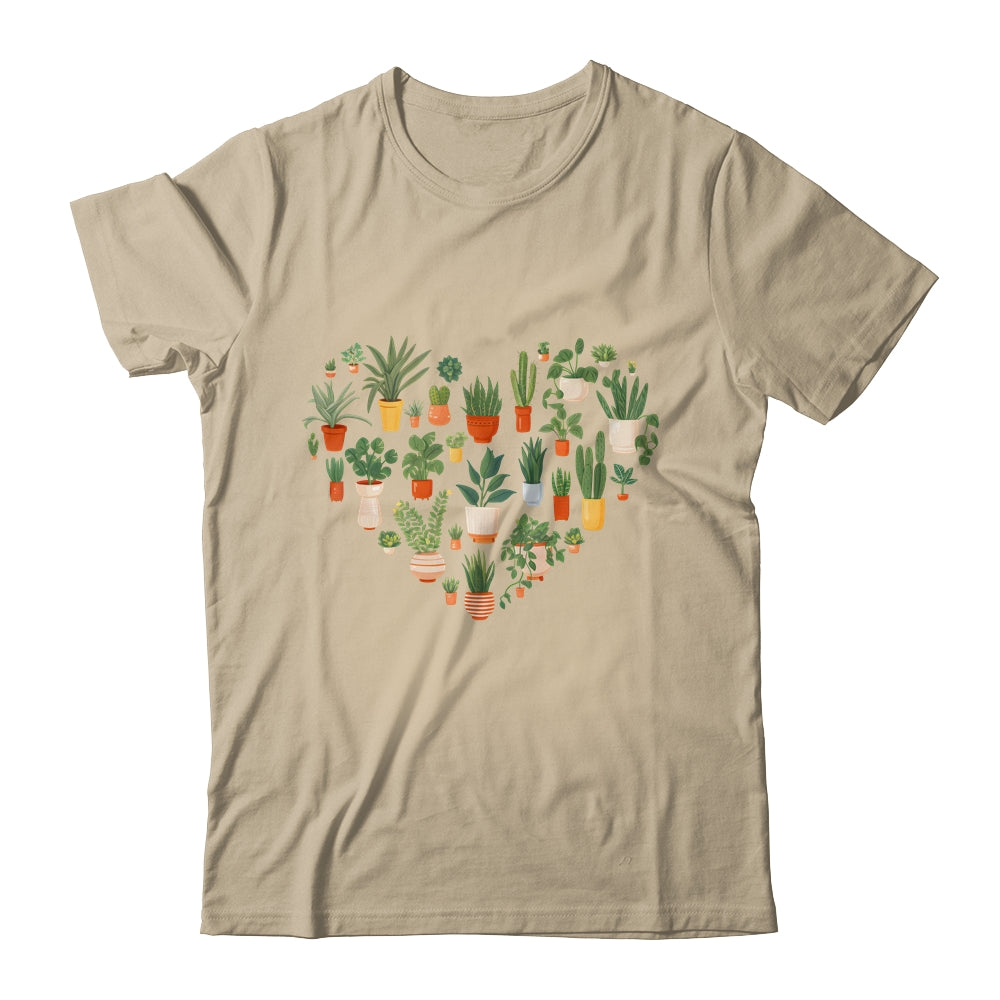 Funny Plant Lover Art For Men Women Garden Gardening Heart Shirt & Tank Top | siriusteestore
