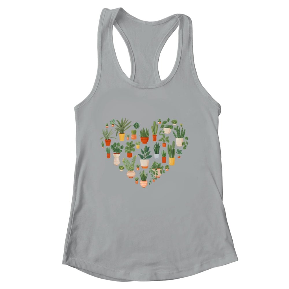 Funny Plant Lover Art For Men Women Garden Gardening Heart Shirt & Tank Top | siriusteestore