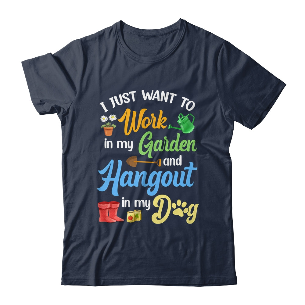 Funny Plants Gardening Lover Gardener Garden Dog Lover Women Shirt & Tank Top | siriusteestore