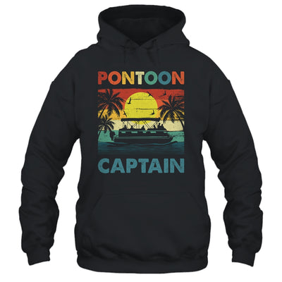 Funny Pontoon Boat For Men Women Vintage Pontoon Captain Shirt & Tank Top | siriusteestore