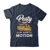 Funny Pontoon Captain Boat Party In Slow Motion Boating Shirt & Tank Top | siriusteestore