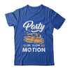 Funny Pontoon Captain Boat Party In Slow Motion Boating Shirt & Tank Top | siriusteestore