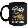Funny Pontoon Captain Boat Party In Slow Motion Boating Mug | siriusteestore