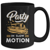 Funny Pontoon Captain Boat Party In Slow Motion Boating Mug | siriusteestore