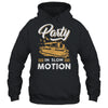 Funny Pontoon Captain Boat Party In Slow Motion Boating Shirt & Tank Top | siriusteestore