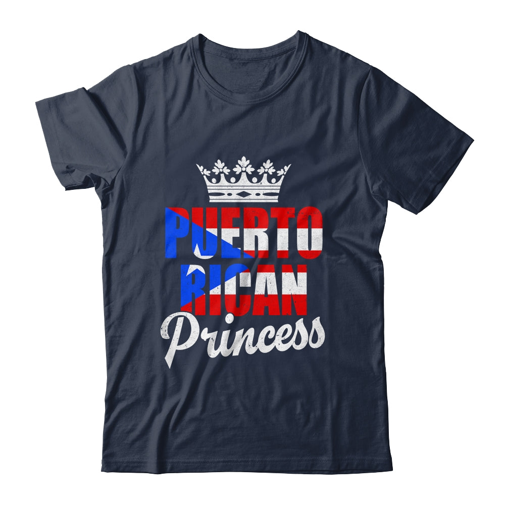 Funny Puerto Rico Graphic Women Girls Puerto Rican Princess Shirt & Tank Top | siriusteestore
