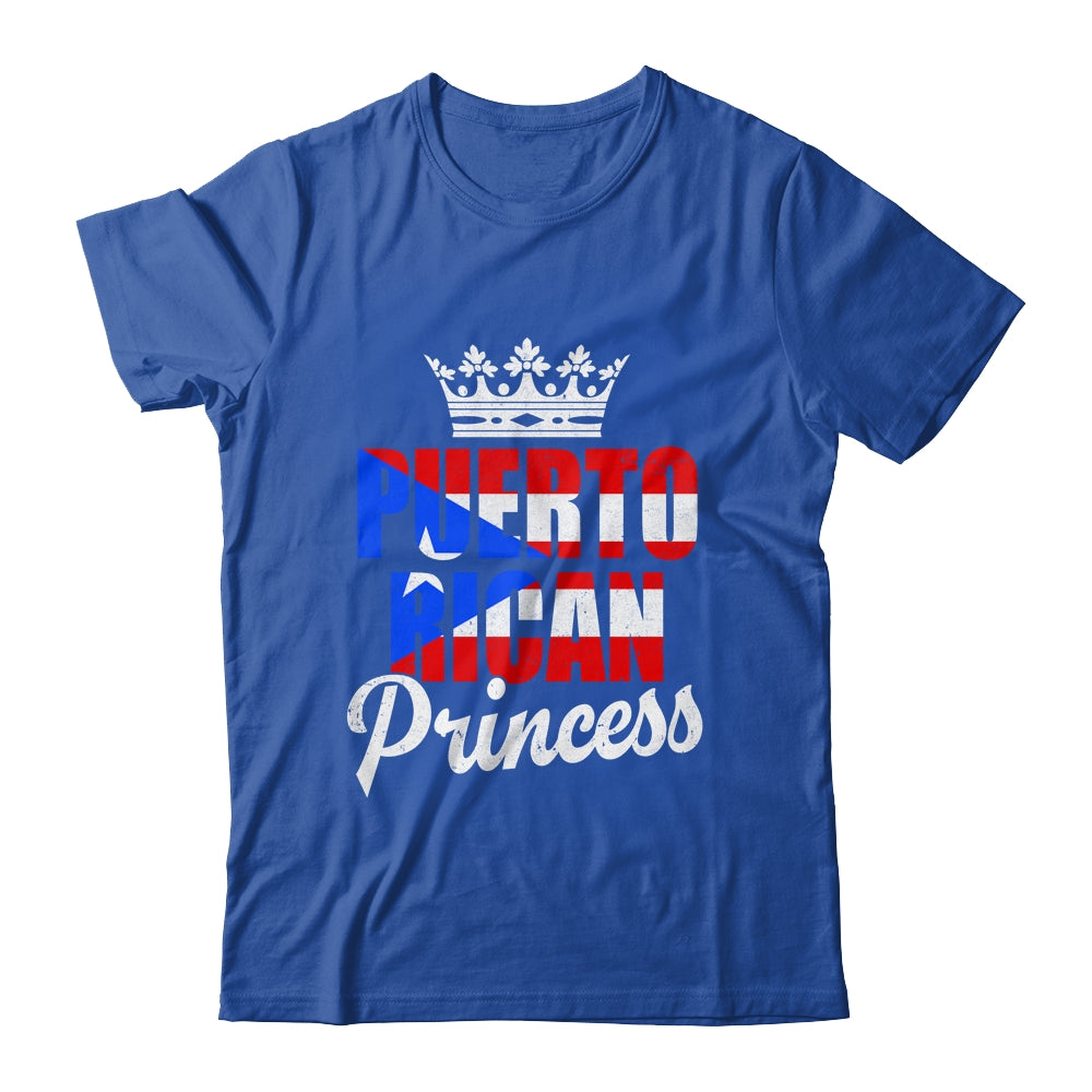 Funny Puerto Rico Graphic Women Girls Puerto Rican Princess Shirt & Tank Top | siriusteestore