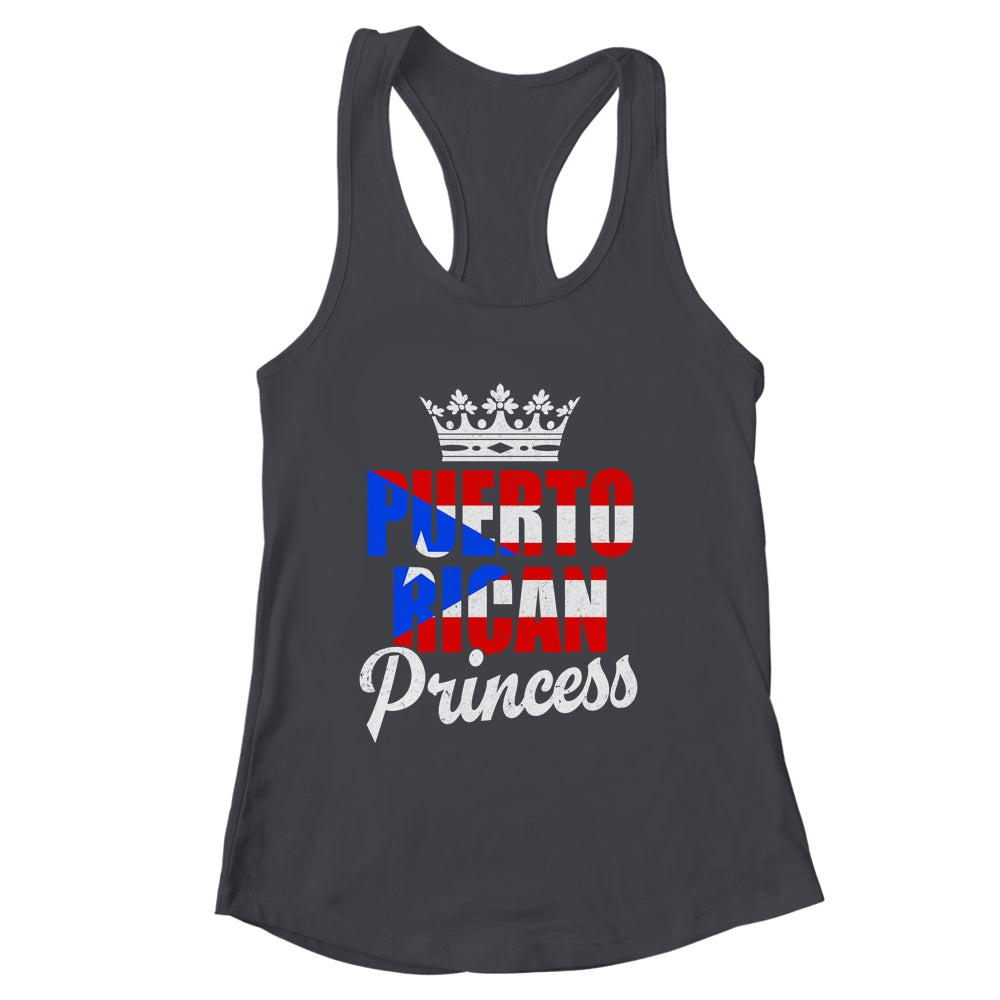 Funny Puerto Rico Graphic Women Girls Puerto Rican Princess Shirt & Tank Top | siriusteestore