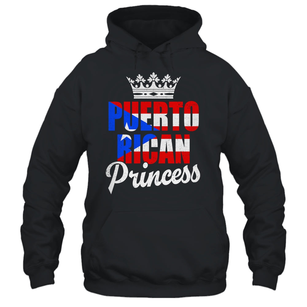 Funny Puerto Rico Graphic Women Girls Puerto Rican Princess Shirt & Tank Top | siriusteestore