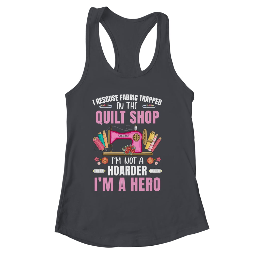 Funny Quilting Art For Women Stitch Sewer Quilt Quilter Shirt & Tank Top | siriusteestore
