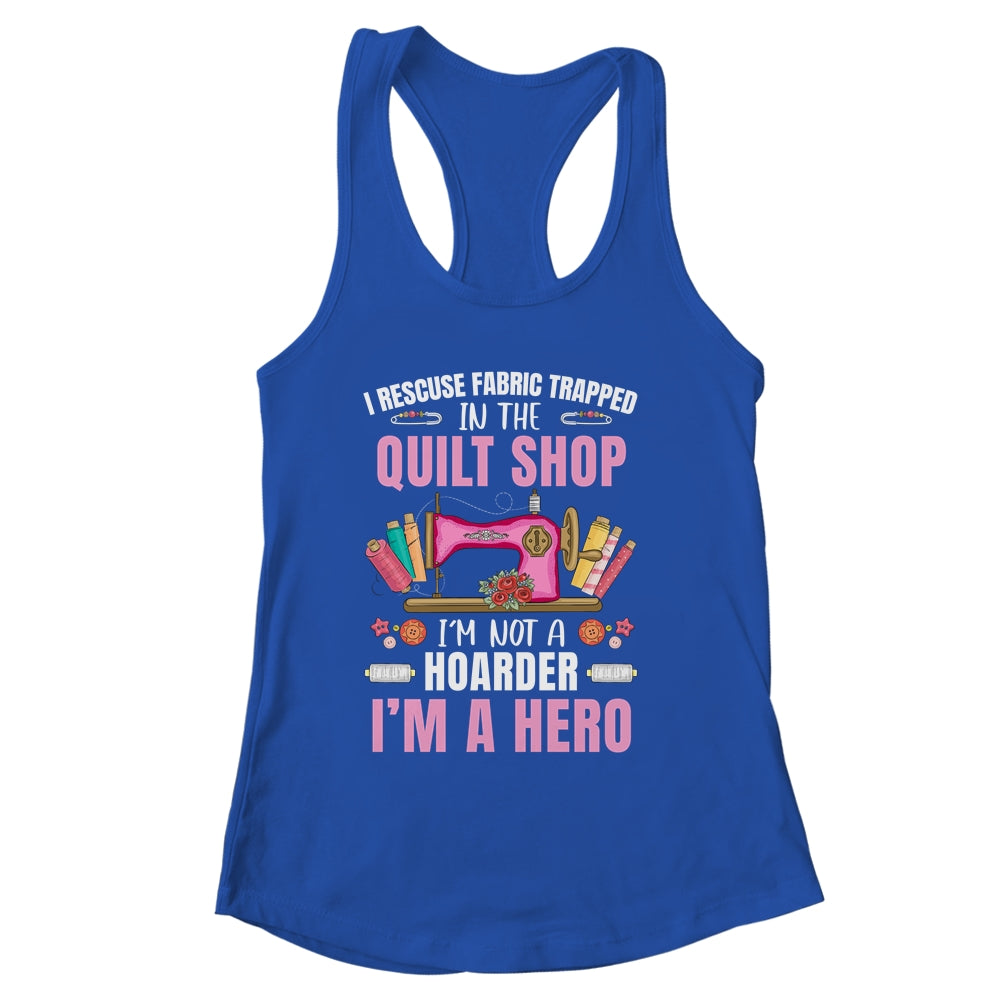 Funny Quilting Art For Women Stitch Sewer Quilt Quilter Shirt & Tank Top | siriusteestore