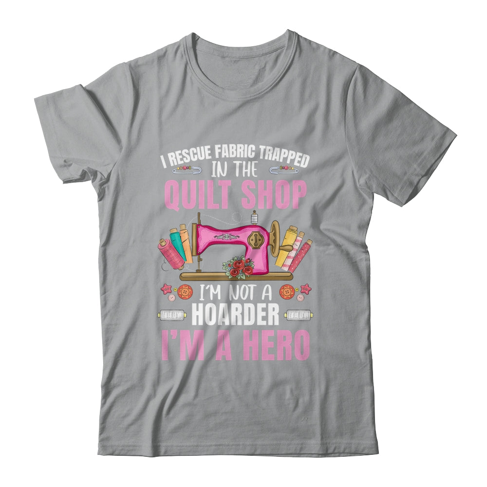 Funny Quilting Art For Women Stitch Sewer Quilt Quilter Shirt & Tank Top | siriusteestore