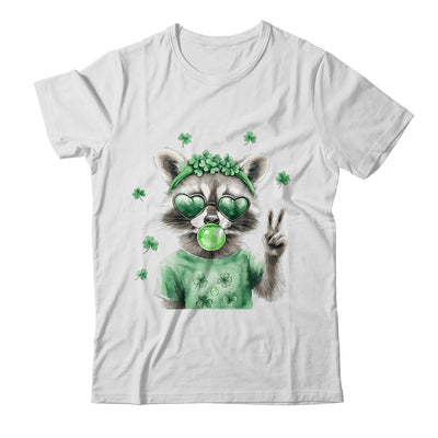 Funny Raccoon St Patrick's Day Retro Coquette Lucky Irish Shirt & Hoodie | siriusteestore