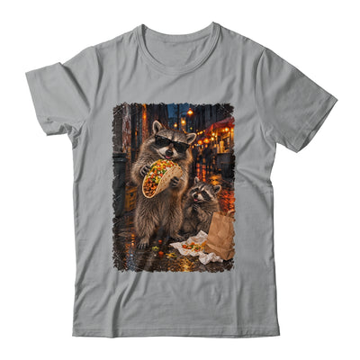 Funny Raccoons Men Women Eating Taco Meme Trash Panda Food Shirt & Tank Top | siriusteestore