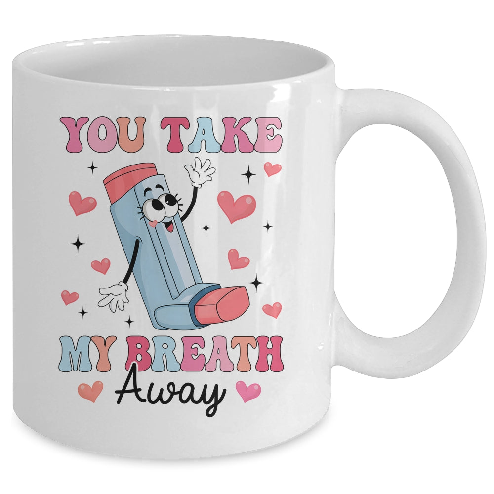 Funny Respiratory Valentines Day RT Lung Squad Valentine Day Mug | siriusteestore