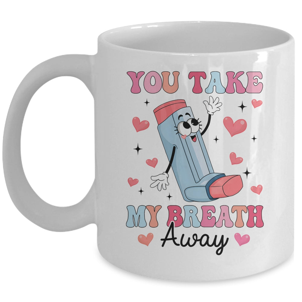 Funny Respiratory Valentines Day RT Lung Squad Valentine Day Mug | siriusteestore