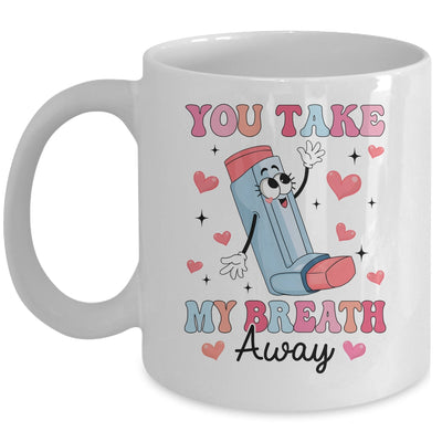 Funny Respiratory Valentines Day RT Lung Squad Valentine Day Mug | siriusteestore
