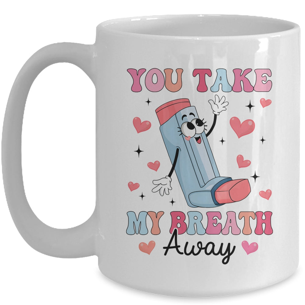 Funny Respiratory Valentines Day RT Lung Squad Valentine Day Mug | siriusteestore