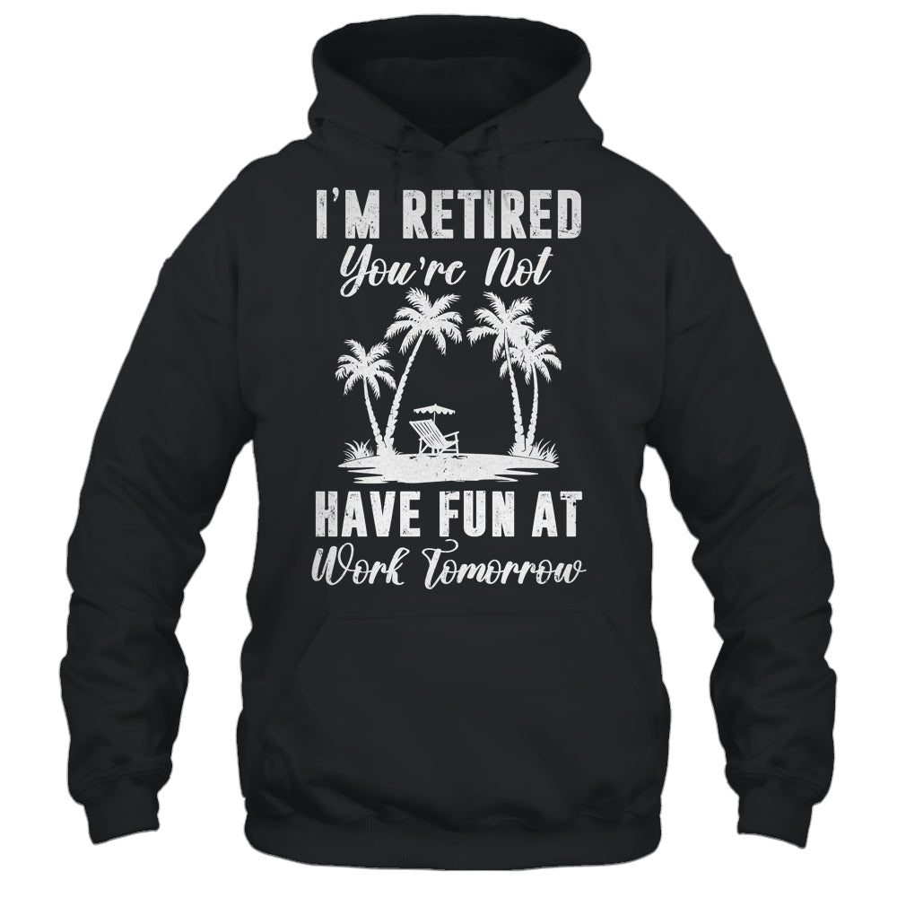 Funny Retired Art For Men Women Work Retiree Retirement Shirt & Tank Top | siriusteestore
