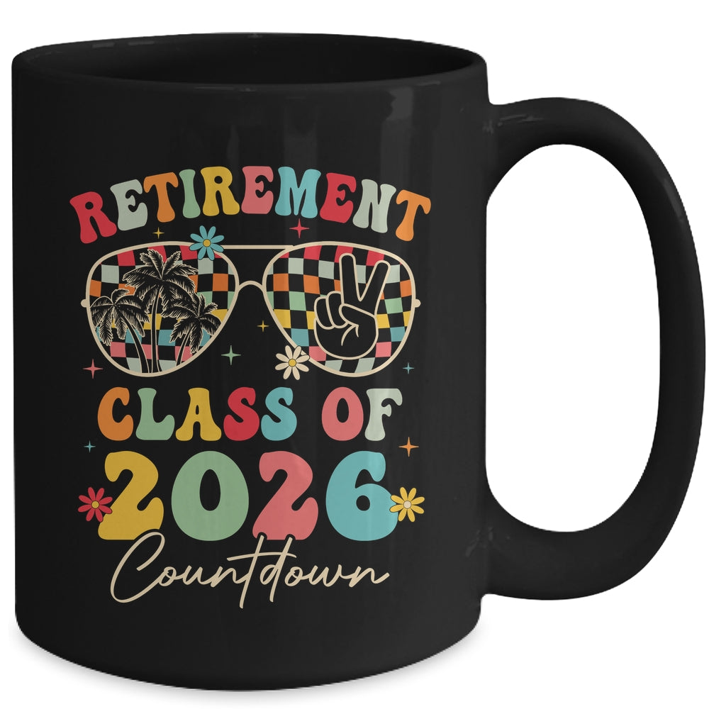 Funny Retirement Class Of 2026 Countdown In Progress Teacher Mug | siriusteestore