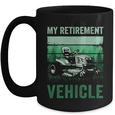 Funny Retirement Gardening For Men Women Lawn Mowing Mug | siriusteestore