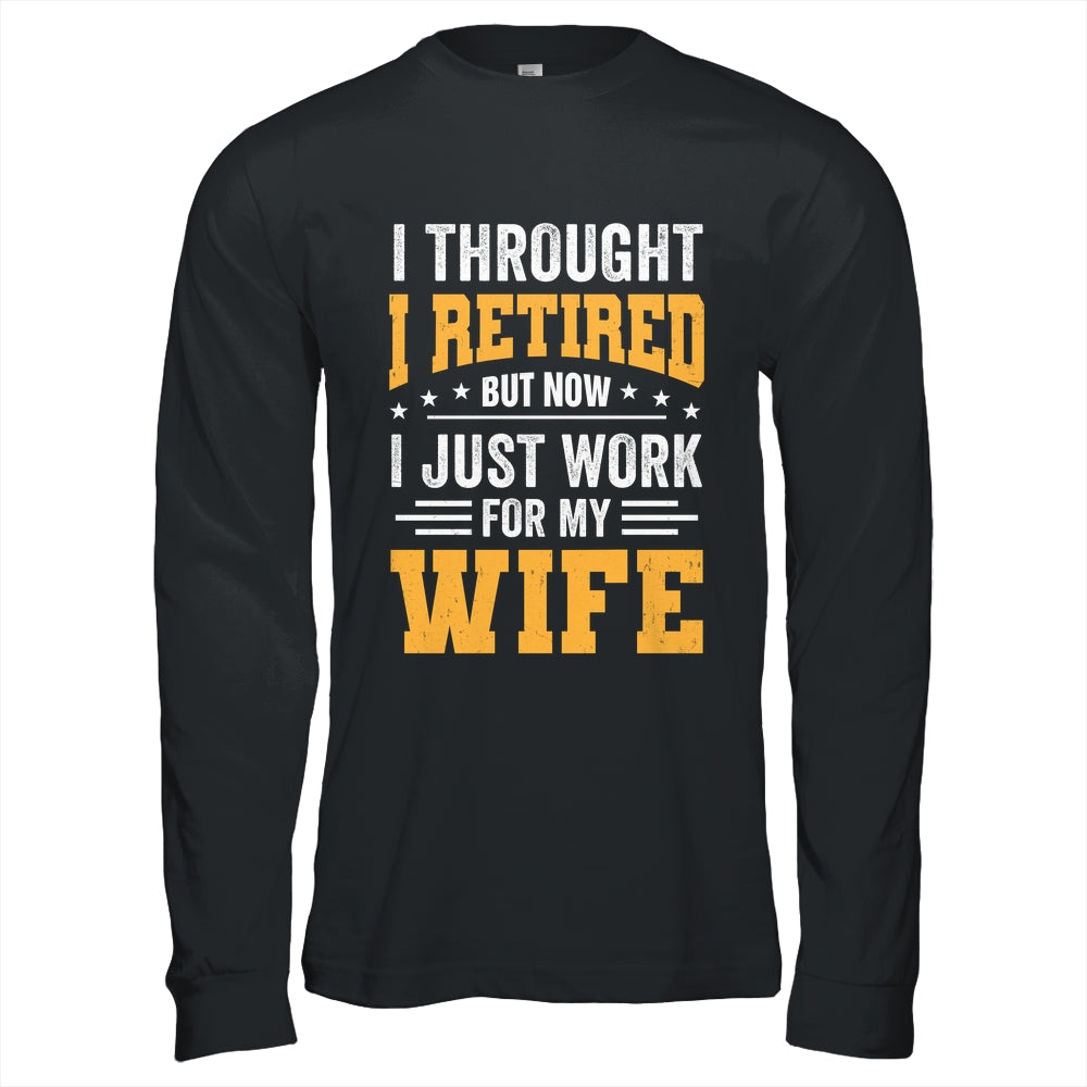 Funny Retirement Novelty Men Husband Dad Grandpa Retirement Shirt & Hoodie | siriusteestore