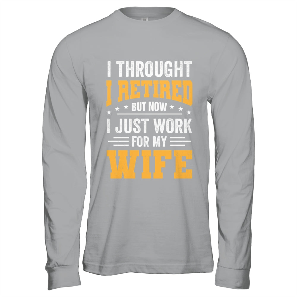 Funny Retirement Novelty Men Husband Dad Grandpa Retirement Shirt & Hoodie | siriusteestore