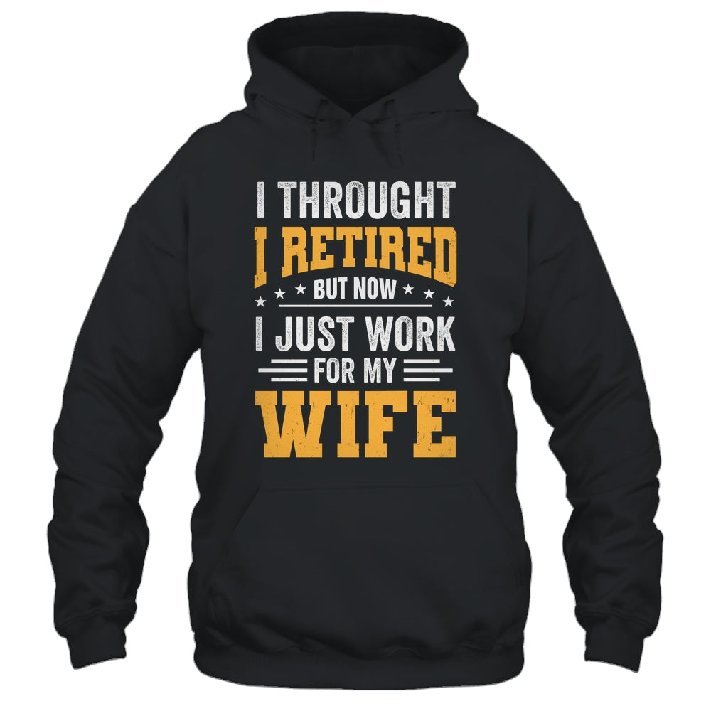 Funny Retirement Novelty Men Husband Dad Grandpa Retirement Shirt & Hoodie | siriusteestore