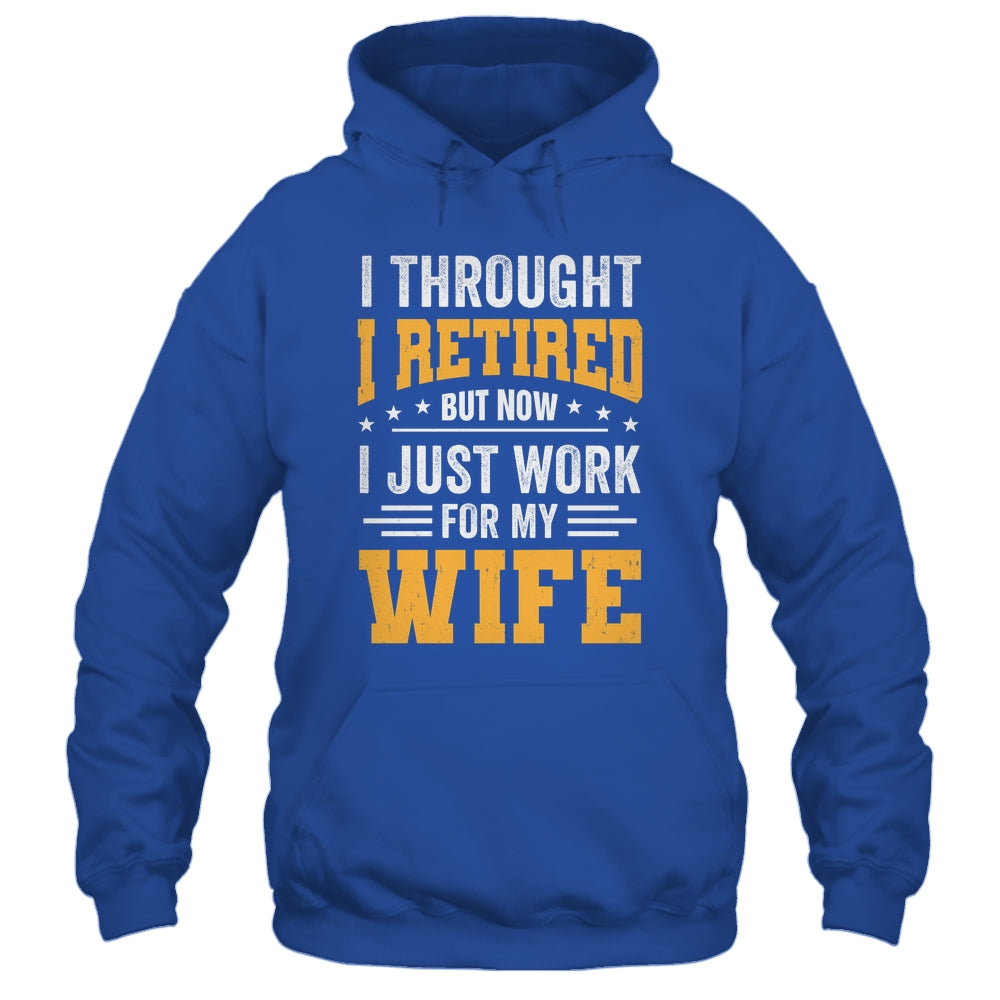 Funny Retirement Novelty Men Husband Dad Grandpa Retirement Shirt & Hoodie | siriusteestore