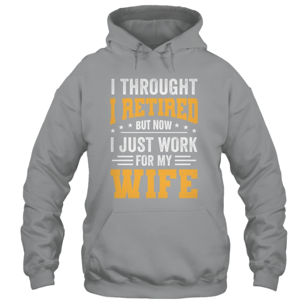 Funny Retirement Novelty Men Husband Dad Grandpa Retirement Shirt & Hoodie | siriusteestore