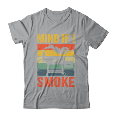 Funny Retro BBQ Party Smoker Chef Dad Mind If I Smoke Shirt & Hoodie | siriusteestore
