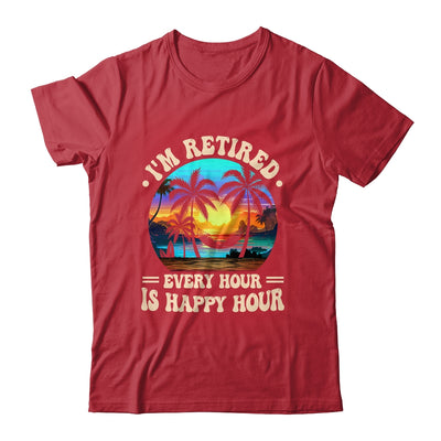 Funny Rocking The Retired Life Summer Funny Retirement Shirt & Tank Top | siriusteestore
