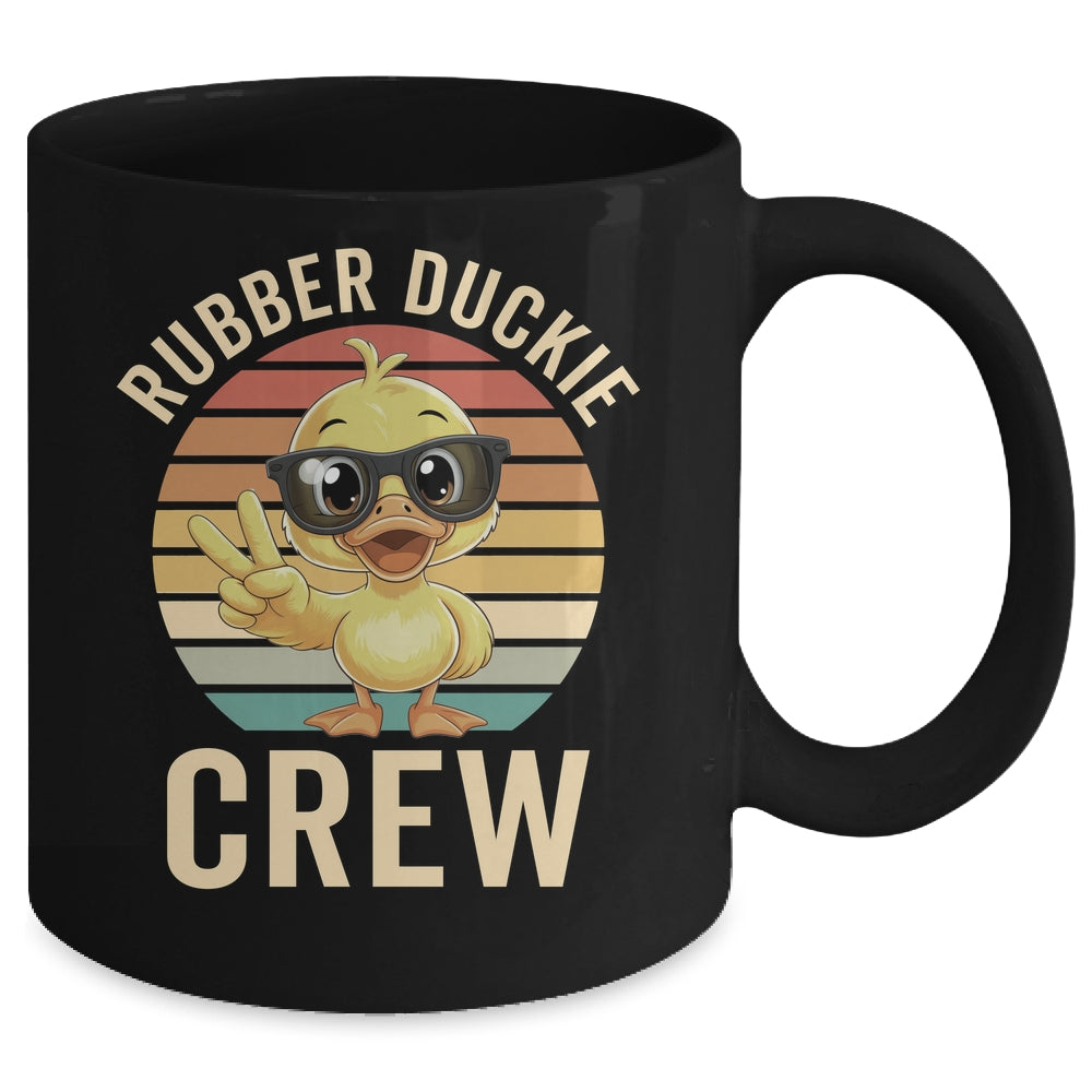 Funny Rubber Duck Rubber Duckie Crew Cruise Duck Boys Girls Mug | siriusteestore