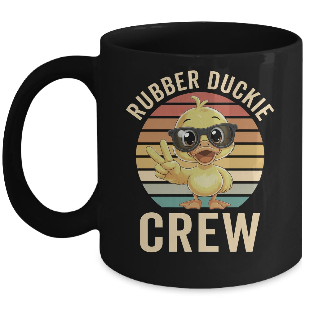 Funny Rubber Duck Rubber Duckie Crew Cruise Duck Boys Girls Mug | siriusteestore
