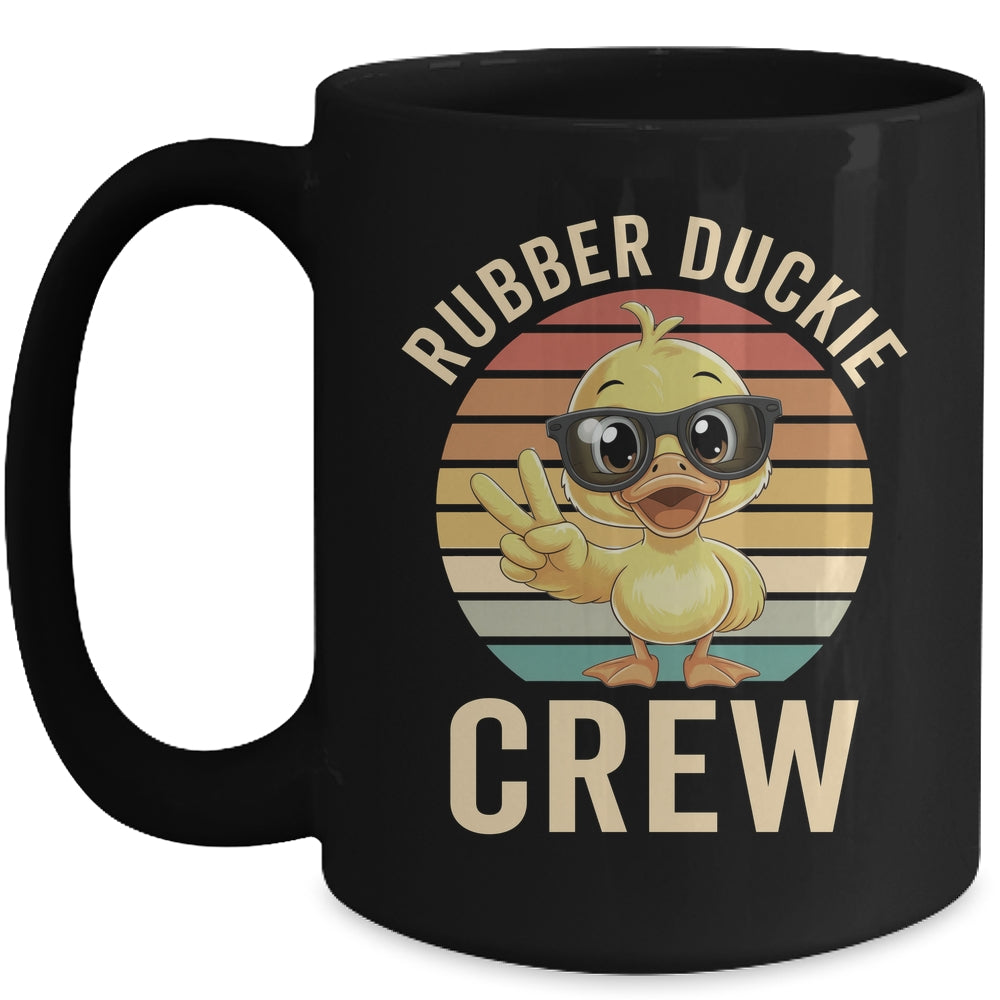 Funny Rubber Duck Rubber Duckie Crew Cruise Duck Boys Girls Mug | siriusteestore
