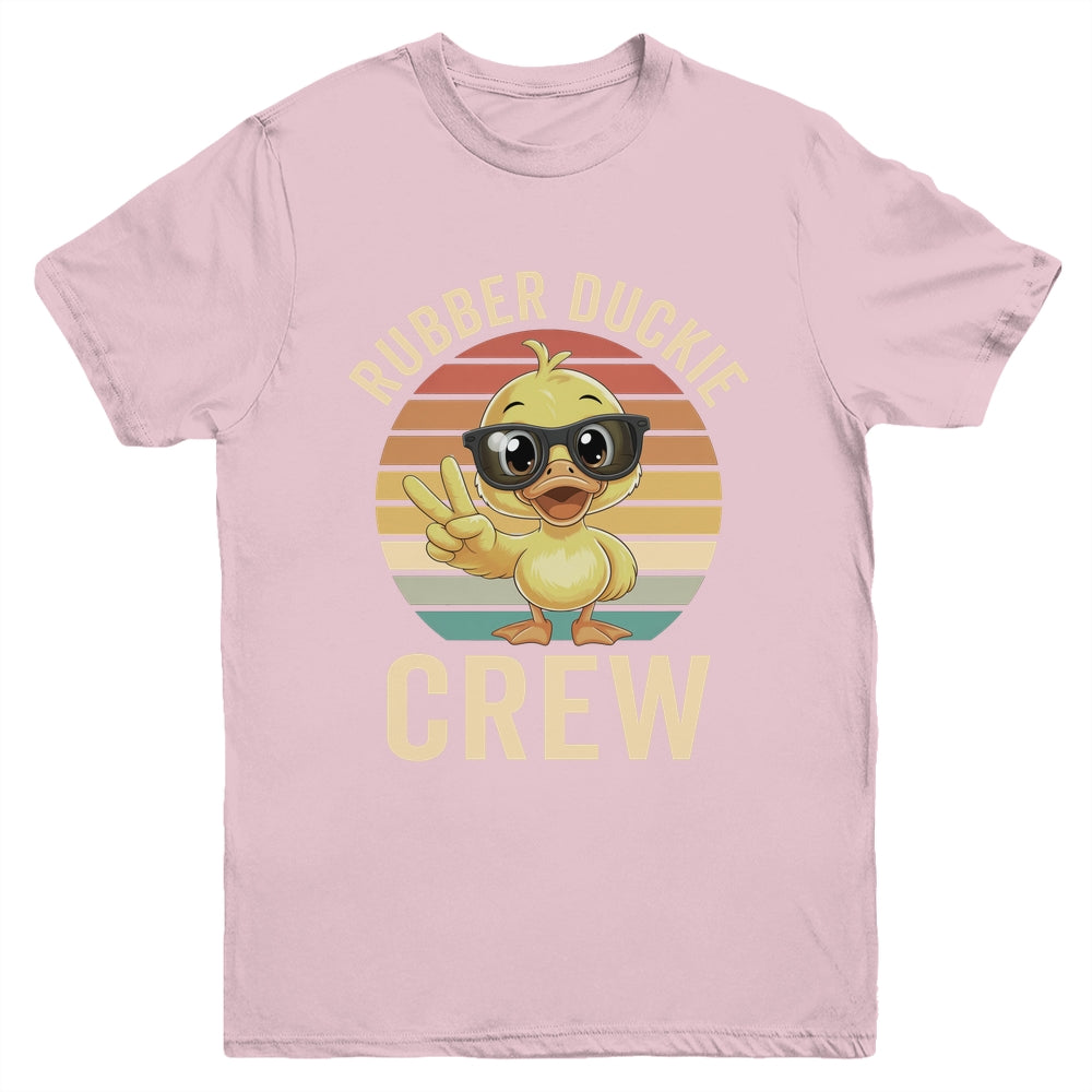 Funny Rubber Duck Rubber Duckie Crew Cruise Duck Boys Girls Youth Shirt | siriusteestore