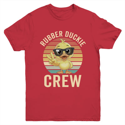 Funny Rubber Duck Rubber Duckie Crew Cruise Duck Boys Girls Youth Shirt | siriusteestore