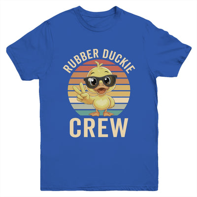 Funny Rubber Duck Rubber Duckie Crew Cruise Duck Boys Girls Youth Shirt | siriusteestore