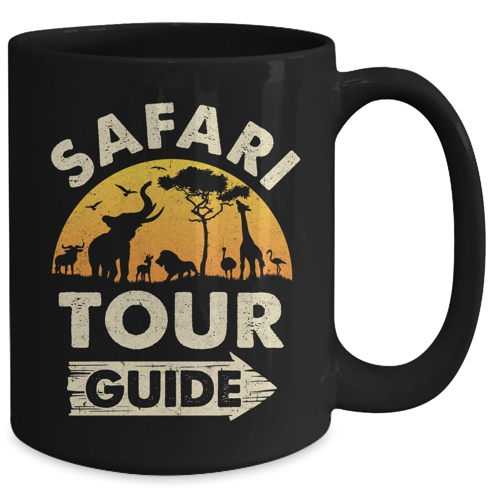 Funny Safari Guide Art For Men Women Kids Zoo Safari Costume Mug | siriusteestore