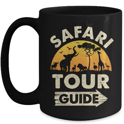 Funny Safari Guide Art For Men Women Kids Zoo Safari Costume Mug | siriusteestore