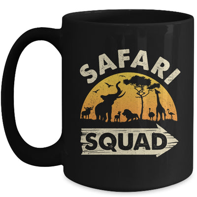 Funny Safari Tour Guide For Men Women Kids Zoo Safari Retro Mug | siriusteestore