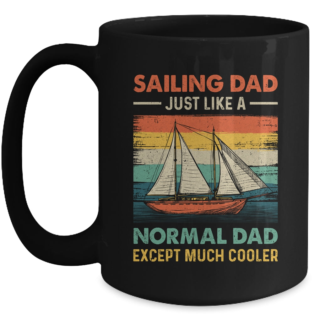 Funny Sailing Art For Dad Men Sailing Sailor Sail Sailboat Mug | siriusteestore