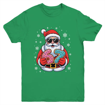 Funny Santa 67 Ice Cream Drip Christmas Xmas Teens Boys Kids Youth Shirt | siriusteestore