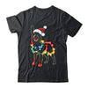 Funny Santa German Shepherd Retriever Christmas Lights Dog Lover Shirt & Sweatshirt | siriusteestore